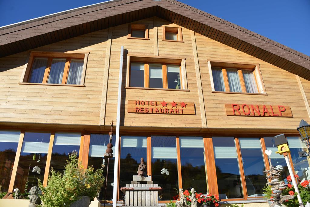 Hotel-Restaurant Ronalp Bürchen Exterior foto