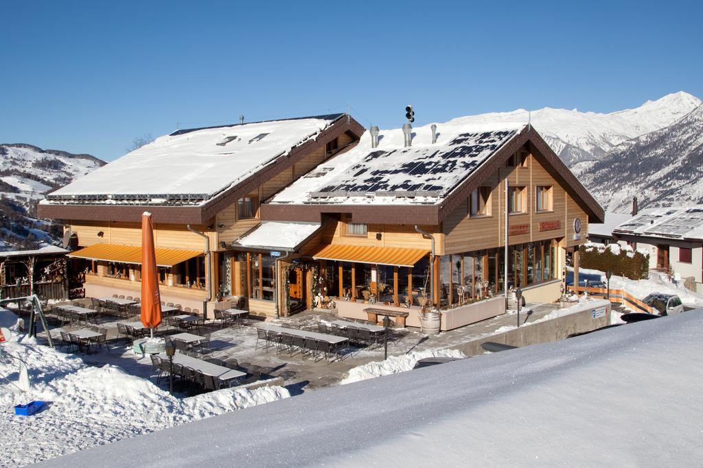 Hotel-Restaurant Ronalp Bürchen Exterior foto