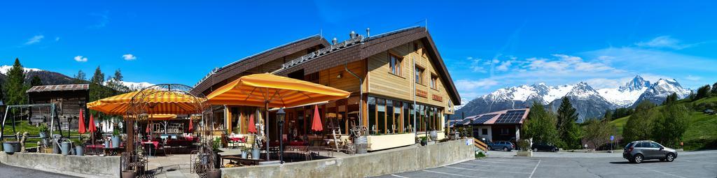 Hotel-Restaurant Ronalp Bürchen Exterior foto