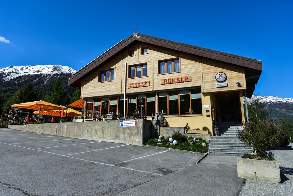 Hotel-Restaurant Ronalp Bürchen Exterior foto