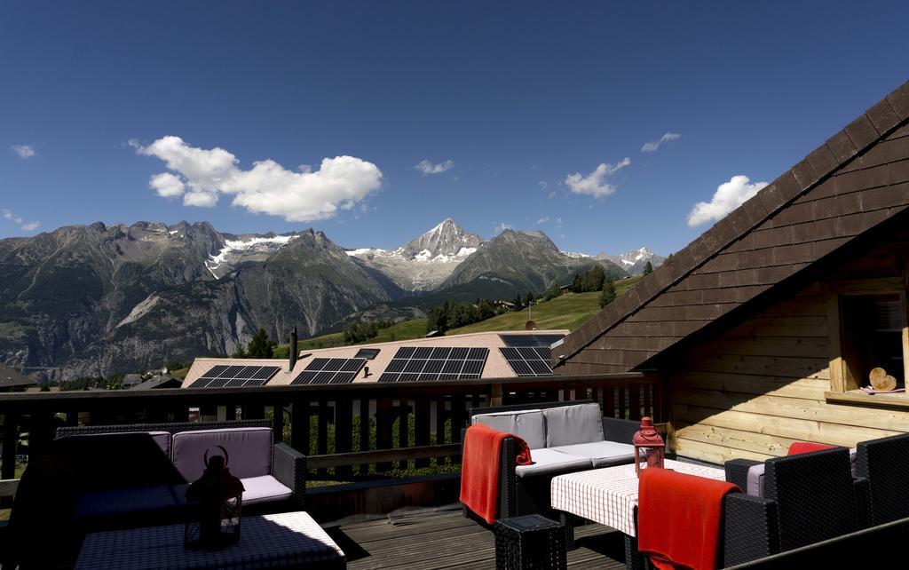 Hotel-Restaurant Ronalp Bürchen Exterior foto