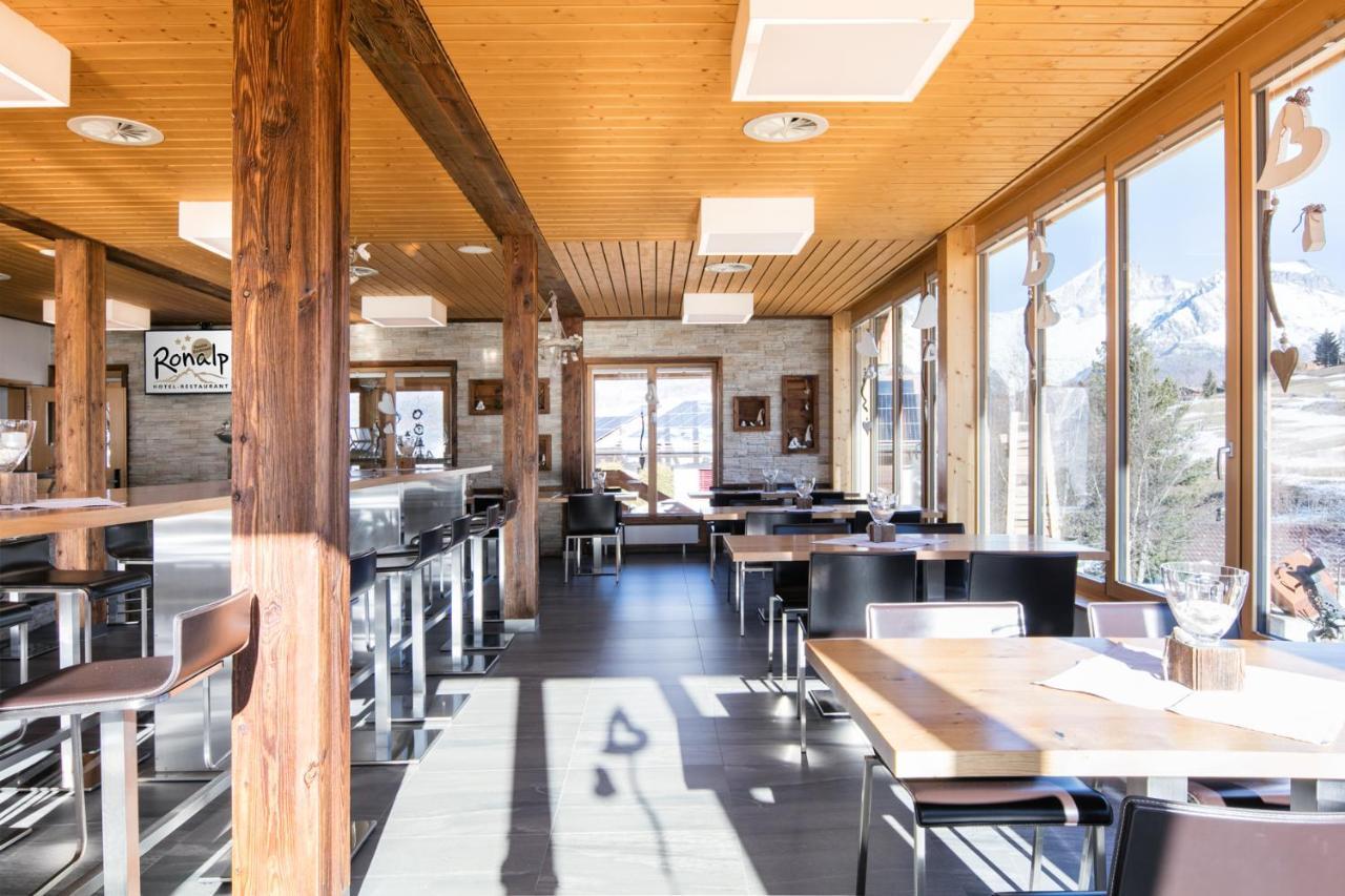 Hotel-Restaurant Ronalp Bürchen Exterior foto
