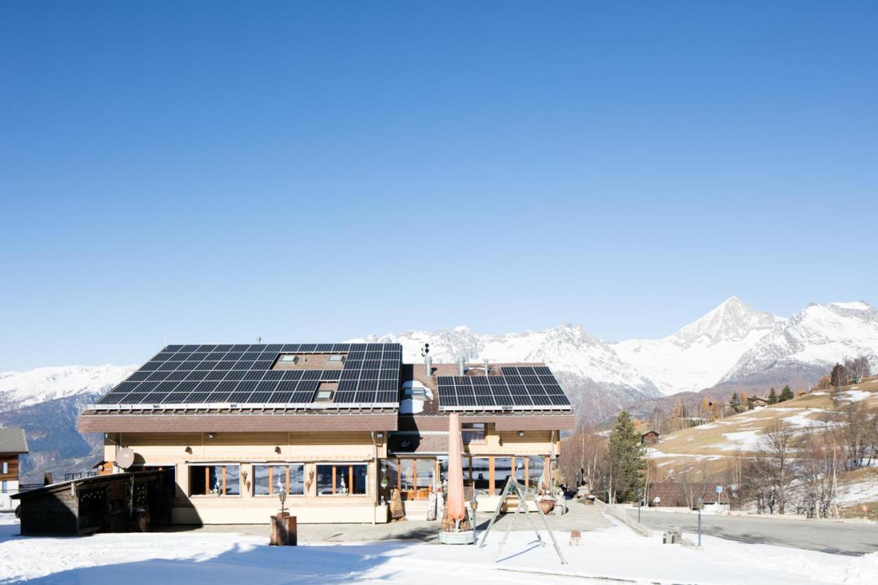 Hotel-Restaurant Ronalp Bürchen Exterior foto