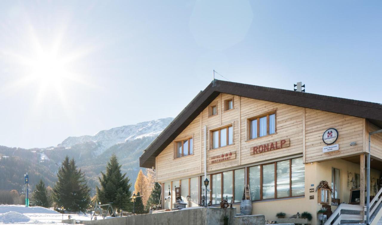 Hotel-Restaurant Ronalp Bürchen Exterior foto